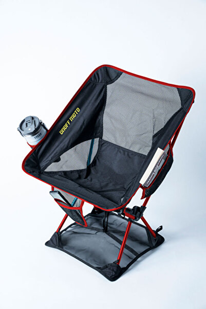 ON OFF MOTO Katlanır Kamp Sandalyesi Alt Bezli Batmaz Kaymaz 150 Kg Taşıma Kı...