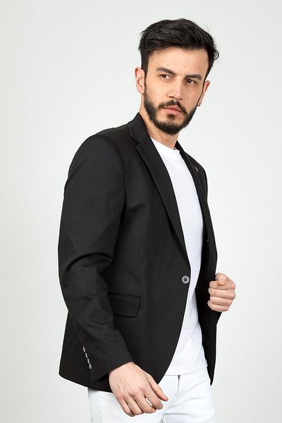 Cazador Jazz 1012 Blazer Jacket 24yceed01012 Μαύρο