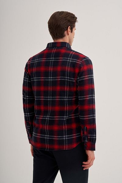 Cazador Риза Jazz 2061 Lumberjack 24kceed02061 Тъмносиня