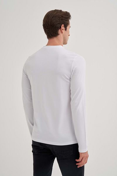 Cazador Jazz 5606 Lcy Basic Sweat 24kceeo05606 Λευκό