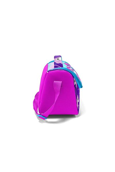 Coral High Kids Purple Pink Unicorn Patterned Glitter Thermo Lunchbox 11856
