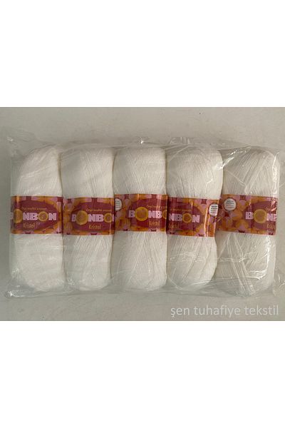 BONBON Set de 5 șiruri de baie de cristal
