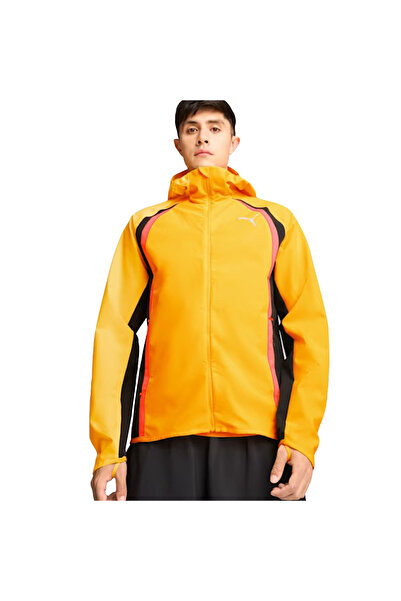 Puma Run Ultwve Raincell Erkek Sarı Koşu Yağmurluk 52579938
