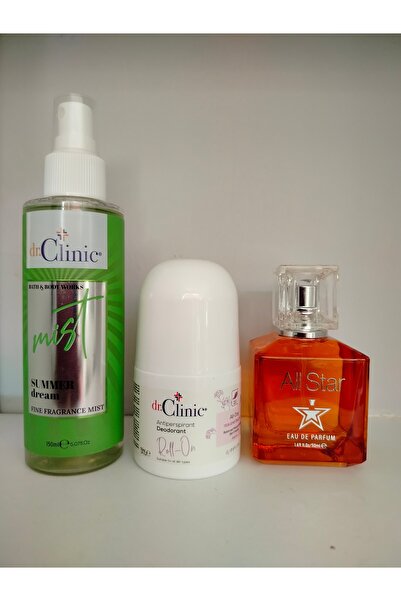 Dr. Clinic Parfüm roll on vücut spreyi
