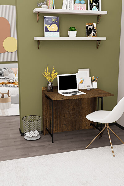 DEKORFİM DF09101BR Katlanır Portatif Çalışma Masası