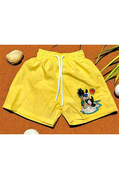 MİLAYS LİFE HOME COLLECTİON PANTALONI SCURT DE MARE CU ȘIRETURI PENTRU BĂIEȚI CU MODEL MİLAYS KIDS
