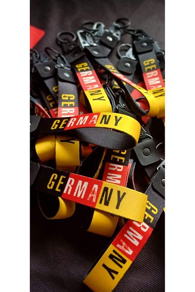 CEBECİOTO 19cm Quality Accessory - Double Sided Printing, Germany Cloth Auto-moto keychain