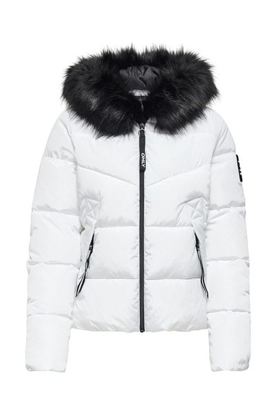 ONLY Monica Short Women's White Coat