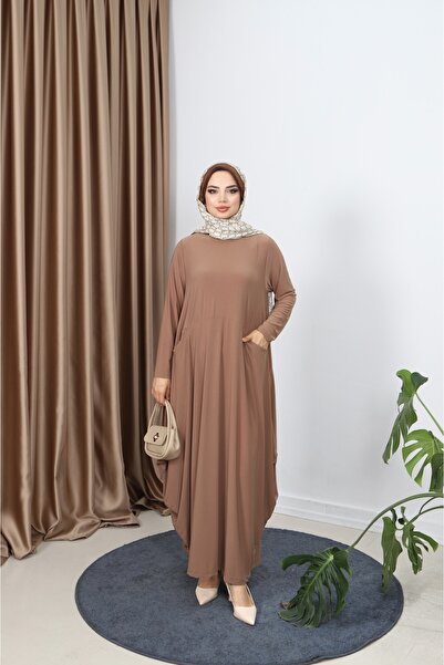 NİSUM MODA فستان ساندي ذو جيوب