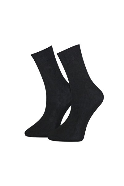 ADABELLA Bamboo Kadın Siyah Bambu Dikişsiz Çorap 6 Çift