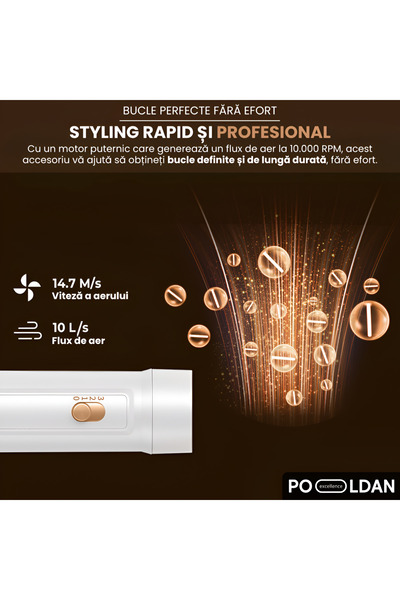 OEM Uscător De Păr Multifuncțional 5 În 1, Tehnologie Coanda, Ondulare Automată, Uscare Rapidă