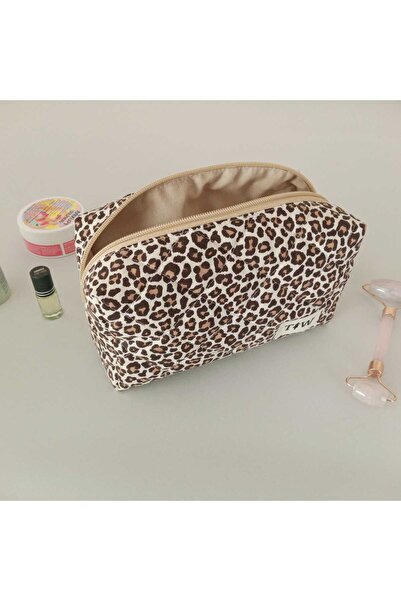 TALL WAY Леопардова косметичка - великого розміру