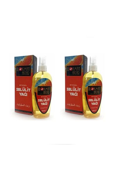 DVD Lokman Aktar Cellulite Oil 150 ml 2 Pieces, Lokman Aktar
