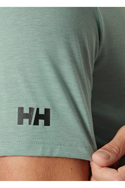Helly Hansen Ανδρικό γραφικό μπλουζάκι με πράσινη στρογγυλή λαιμόκοψη Hp Race