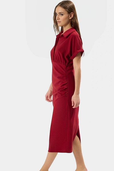 PayBuy Stylish Midi Length Bodycon Dress Woven Fabric Summer Outfit Professional Look Long Lasting