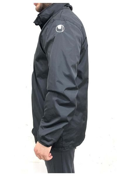 UHLSPORT 1101750 Hooded Play Raincoat Tracksuit Top Men's Jacket Black