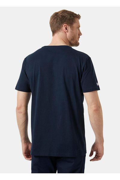 Helly Hansen Ανδρικό μπλουζάκι Shoreline 2.0 Navy Blue με στρογγυλή λαιμόκοψη