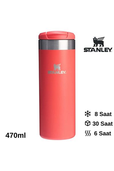 Stanley الايرلايت ™   كوب ترانزيت 0.47 لتر، كوب ترمس، زجاجة مياه مرجانية