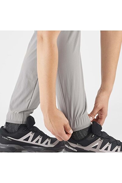 Salomon Lc2207 Wayfarer Ease Women's Outdoor Camping Pants Grey