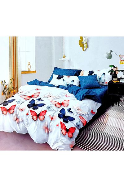 Casa Pucioasa Double bed linen, Finet, Pucioasa, 6 pieces, Fitted sheet 230x250 cm