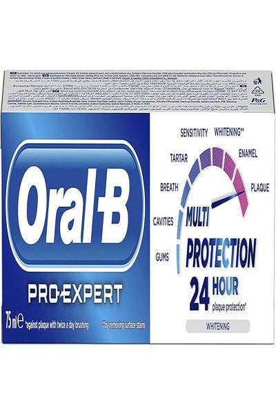 Oral-B معجون أسنان كامل إضافي منعش 100 مل، نفس منعش يدوم طويلاً وحماية من التسوس،
