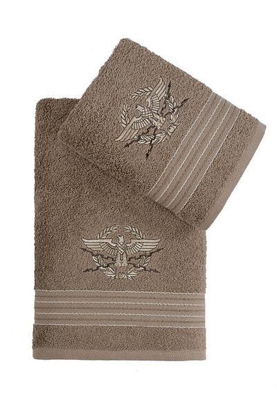 Karna Home Cotton Embroidered Kavell Towel Set 50X90