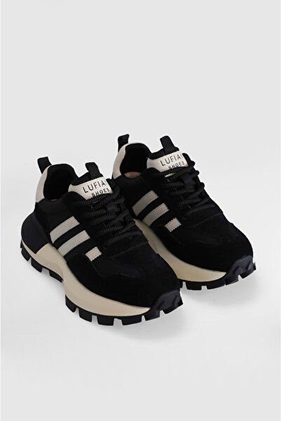 Lufian 121230011 Παπούτσια Tatum Unisex Sneaker ΜΑΥΡΟ