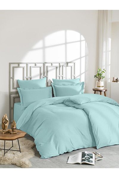 Karna Home Σετ Παπλωματοθήκη Διπλό Κλασικό Σατέν Μονό 150x220