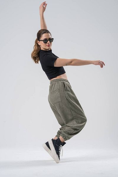 Superbluemexico Παντελόνι Unisex Jogger Carrot Baggy