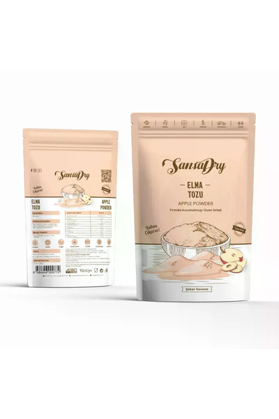 SansaDry مسحوق التفاح - 100 جرام