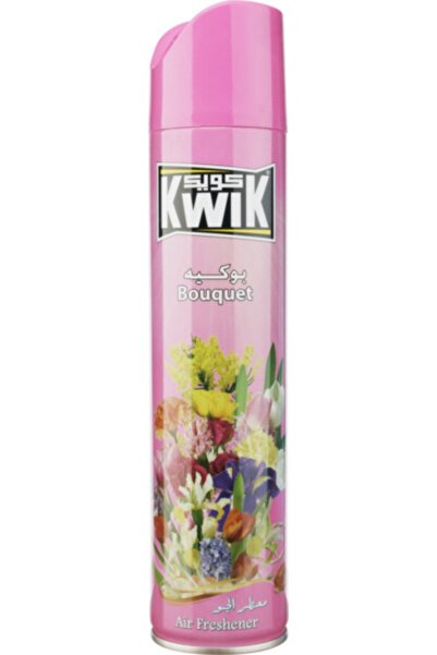 Kwik بخاخ معطر جو بوكيه ٣٠٠ مل - عطر زهري يدوم طويلًا للمنزل والمكتب