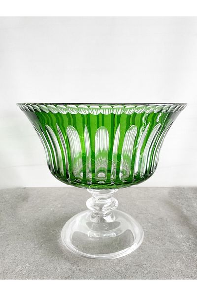 DECOSTYLE 27 cm Big Pedestal Fruit Mouth Cap - 25 cm Height