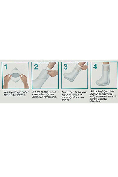 Kifidis Alçı ve Bandaj Koruyucu Çocuk İçin Bacak