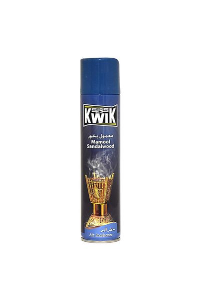 Kwik Mamool Sandalwood Air Freshener 300ml – Long-Lasting Oriental Fragrance Spray