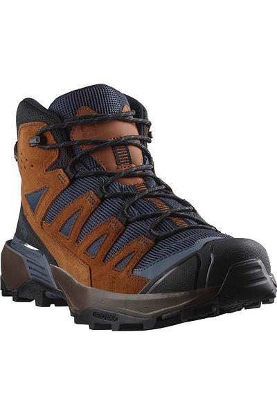 Salomon Ανδρικές μπότες πεζοπορίας X Ultra 360 Leather Mid Gore-tex Καφέ ανδρικές εξωτερικές μπότες