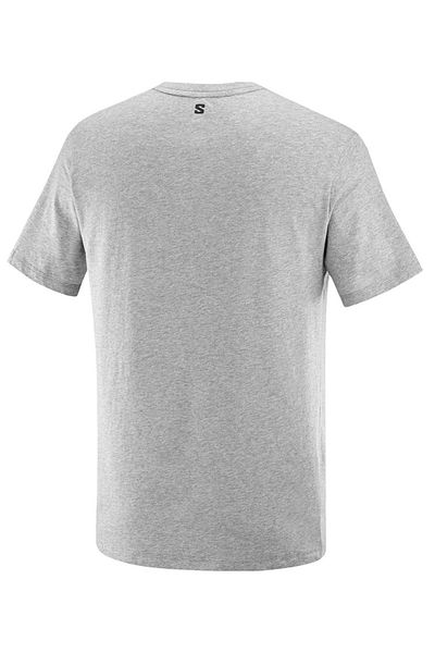 Salomon Lc2219200 Graphic Ss Tee T-shirt Ανδρικό T-shirt Γκρι
