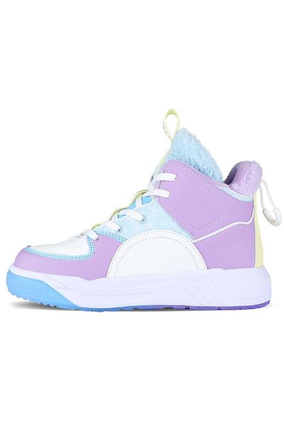 Vicco Pantofi sport pentru copii Mei cu fleece ortopedic în interiorul gâtului Liliac