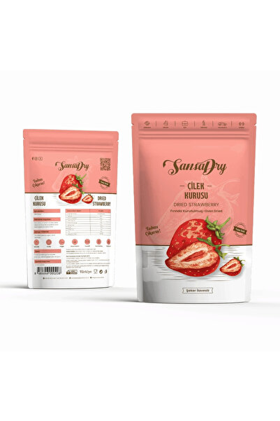 SansaDry فراولة مجففة - 100 جرام