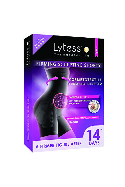 Lytess شد ونحت الجسم، قصير، لحمي، (مضاد للشيخوخة)، مقاس XXL