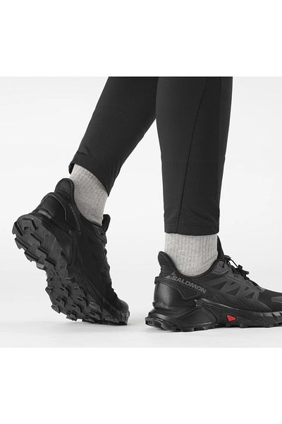 Salomon Σούπερκρός 4 L 41736200   - Unisex Μαύρα μποτάκια για τρέξιμο, Trailrunning σε εξωτερικό χώρο