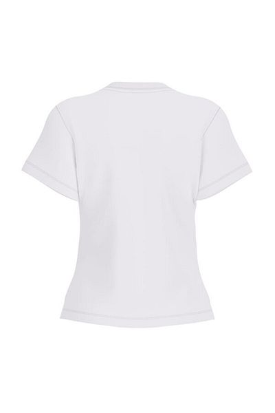 Guess Tricou alb cu logo Narciso pentru femei