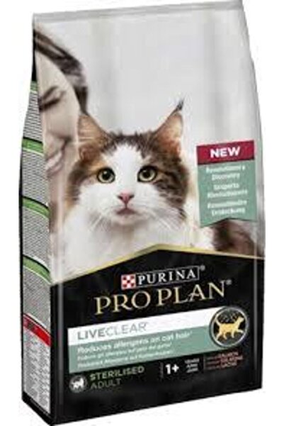 Pro Plan Pro Plan Live Clear Sterilised Somonlu Kısırlaştırılmış Kedi Maması 1,4 Kg