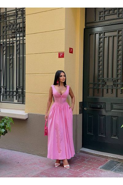 D'RECCY ROCHIE DE VARĂ DE FEMEIE, DECOLTEAT, CU CORSET LA TALIE