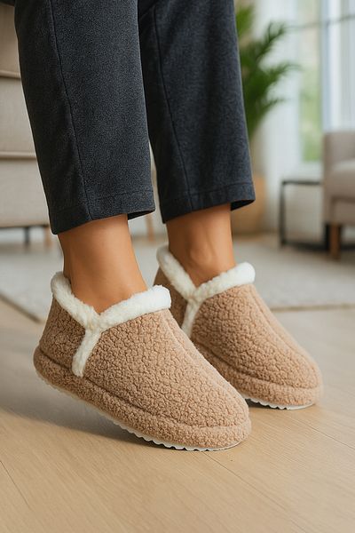 StWenn Papuci de damă Cizme de acasă Pantofi de acasă Talpă groasă și ușoară