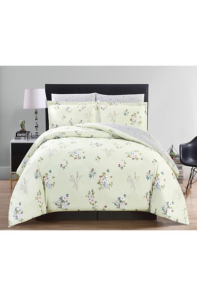 Sleep Blue مفرش سيرين قطن صيفي مزدوج 6 قطع