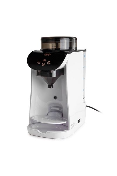 Nurio Espressor Lapte Praf Nurio cu Aplicatie Mobila, Functie de Apa Calda si Autocuratare la 90°