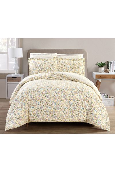 Sleep Blue مفرش ساندي قطن صيفي مزدوج 6 قطع