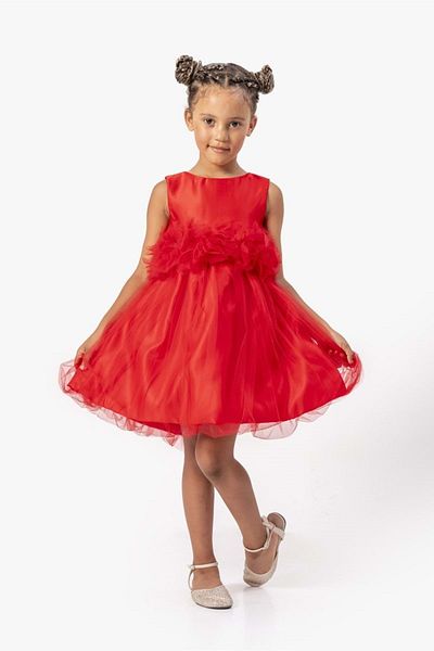 WECAN EXCLUSİVE Jazz Dress Red