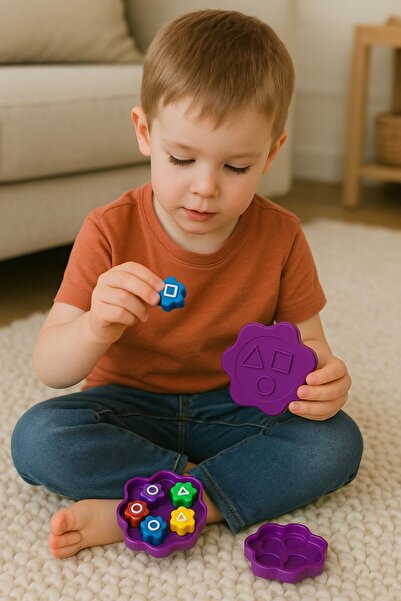 Febros Squid Game - Gonggi Oyunu - Beş Taş - 5 Taş Oyunu - Kutulu - Renkli Baskı