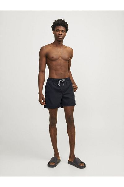 Jack & Jones Ανδρικό μινιμαλιστικό σορτς παραλίας Jack&jones - Καλοκαιρινό, Άνετο, Κομψό